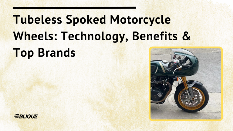 Tubeless Spoked Motorcycle Wheels: Technology, Benefits & Top Brands