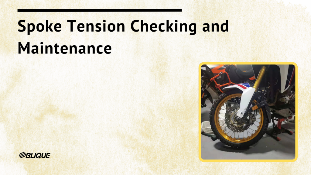 Spoke Tension Checking and Maintenance