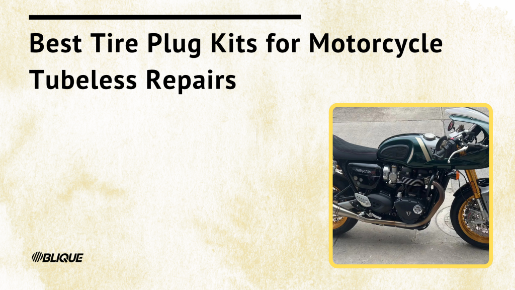 Best Tire Plug Kits for Motorcycle Tubeless Repairs