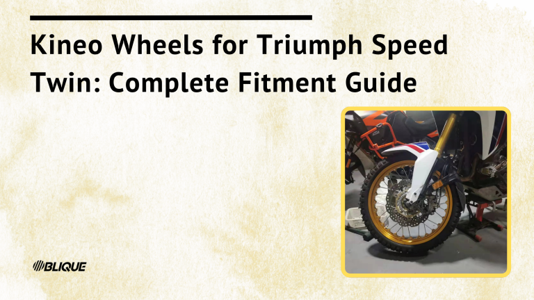 Kineo Wheels for Triumph Speed Twin: Complete Fitment Guide