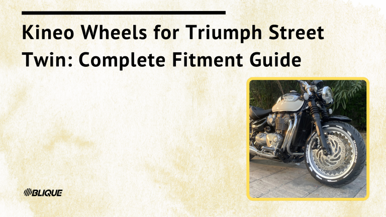 Kineo Wheels for Triumph Street Twin